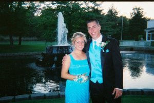 My senior prom at the Aquaturf in Southington with my beautiful date, Chelsea. 